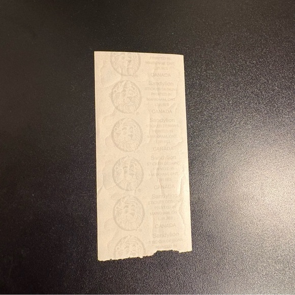 2 Sheets Of Vintage Sandylion Bunny Stickers - 5 Stickers Per Sheet - Picture 3 of 4